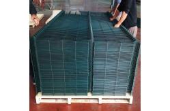 China 1.03m 3d Curved Wire Mesh Fence For Construction supplier
