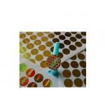 PVC Anti Counterfeiting Stickers 3D Holographic Tamper Evident Labels