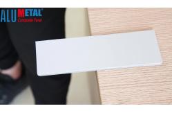 China 1220MM ACM Exterior Fire Retardant Aluminium Composite Panel 4MM Light Antibacterial SGS supplier