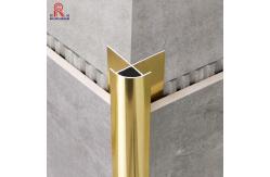 China ASTM  Aluminium Wall Trim , 1mm Decorative Aluminum Edging 6663t5 Alloy supplier
