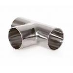 ASME ANSI JIS DIN Tee Seamless Pipe Fittings Normalized Heat Treatment X Ray UT MT RT PT for sale