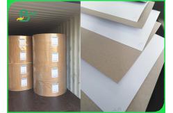 China 230gsm 450gsm Duplex Carton Shiny White Facade C1S Grey Back supplier