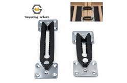 China Adjustable Crocodile Buckle Sofa Bottom Separate Combination Connector Furniture Fastener Accessory supplier