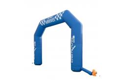 China Entrance Door Inflatable Finish Arch CE Certificate With LED Light supplier