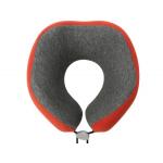 Memory Foam Travel Neck Pillow Adjustable Rope Lock With Perfect Curves Shape Design for sale