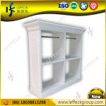 Superb quality single side wood floor standing clothes display stand for shop racking for sale