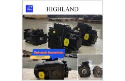 China Cast Iron Hydraulic Drive Hydrostatic Transmission For Simple Manual Loading supplier