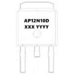 AP12N10D Power Switch Transistor , Original Silicon Power Transistor