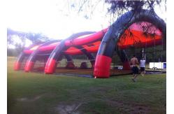 China Light Paintball Air Inflatable Event Tent With PVC Tarpualin Material supplier