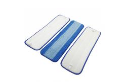 China 18 Blue Microfiber Sponge Inner Household Wet Mop Pad supplier