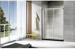 China Stainless Bathroom Shower Enclosure Acrylic Base With Sliding Door supplier
