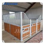 Customizable Horse Stable Box In White Powder Coated Sliding Or Swing Door for sale