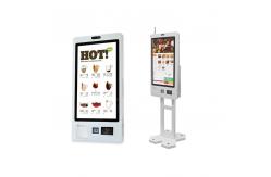China WiFi Self Ordering Kiosk Restaurant Food Order Machine supplier