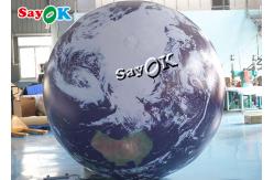 China 2m Giant Inflatable Earth Globe Model With Led Lighting supplier