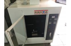 China Material Burning Horizontal Flammability Tester , 220v Needle Flame Test Apparatus supplier