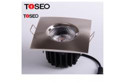 China Dimmable Fire Rated DownLights ,  Black Square LED Ceiling Lights supplier