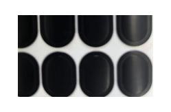 China Computer Accessory PTFE Mouse Skates  Foot  Bottom 0.5mm Thickness supplier