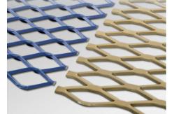 China Heavy Duty Expanded Metal Catwalk Grating 500g/sqm Zinc coating ASTMA36 supplier