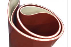 China Endless PTFE Or Nomex Silicone Coated Belts supplier