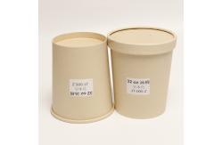 China Leakproof Printable Compostable Soup Bowls , Paper 8 Oz Soup Cups With Lids supplier