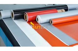 China Expansion Joint Silicone Coated Fiberglass Fabric For Connector Hose Fabric supplier