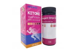 China Ketone Reagent Urinalysis Test Strips 1 Parameter Medical Diagnostic supplier