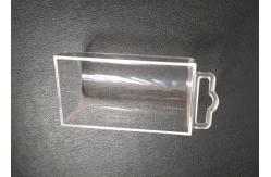 China Mirror Polishing Surface Plastic Molded Parts for Transparent PS Cover supplier