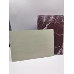 Decorative Plastic Aluminum Composite Sheet Panels 2440mm Length Sandwich Type for sale