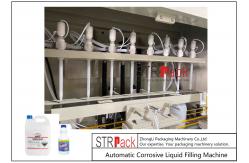 China High Speed 220V / 50Hz Bleaching Water Filling Machine For Multiple Containers supplier