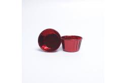 China Compostable Aluminum Foil Cupcake Liners , Disposable Muffin Baking Cup supplier