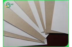 China Recycled Kraft Liner White Top 170gsm In 24 30 Roll Width High Strength supplier