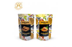 China Zipper Plastic Spice Seasoning Packaging Stand Up Pouches Resealable supplier