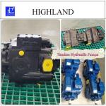 Variable Displacement Hydraulic Piston Pump For Skid Steer Loaders Black for sale