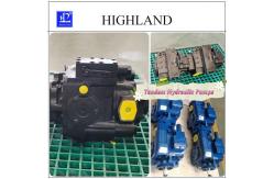 China Variable Displacement Hydraulic Piston Pump For Skid Steer Loaders Black supplier