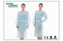 China Disposable PPE Protective Medical Gowns ISO13485 With Elastic Wrist supplier