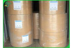 China Light Thickness Food Grade Paper Roll / Brown Uncoated Paper Sheet With 594mm * 841mm supplier