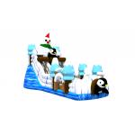 Commercial Inflatable Water Slides Ice World Bear Giant Commercial Inflatable Water Slides Penguin Bouncer for sale