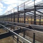 Painting Coated Steel Structure Building for sale