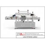 Lube Oil Bottle Labeling Machine Front Back Two Sides