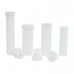 PP Material Flip Cap Plastic PP Collagen Effervescent Tablets Bottles for Private Label for sale