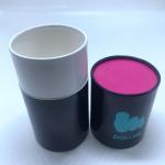 Biodegradable Kraft Paper Cylinder Box Gift Packaging Tube For T - Shirt for sale