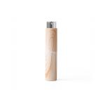 Wooden small Twist And Spritz Atomiserbottle inner glass vial with top aluminum Sprayer for sale