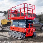 Aerial Work Platform Self Propelled Crawler Scissor Lift Platform Table 8m 10m 12m for sale