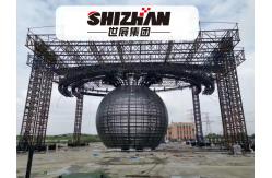 China LED Ball Long Span Truss Structure Heavy Duty Ceiling Lighting Truss supplier