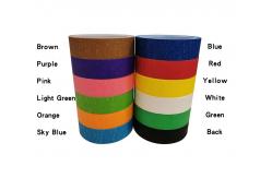 China Customized Coloful No Residue Masking Tape Writable Single Side supplier