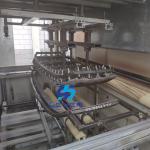 Automotive Backlites Glass Tempering Furnace double curvature glass with gravity & pressing moulds for sale