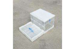 China Small Collapsible Plastic Containers 360*260*275mm Conveniently Moving Spaces Saving supplier