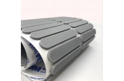 China Curved Silicone Rubber Feet Pads With 3M Backing PSA Adhesive supplier