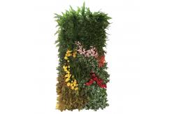 China Eco Friendly Vertical Greening Plastic Pe Artificial Wall Grass supplier
