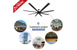 China OEM Remote Control Workout Room Ceiling Fans With Light Gymnasium supplier